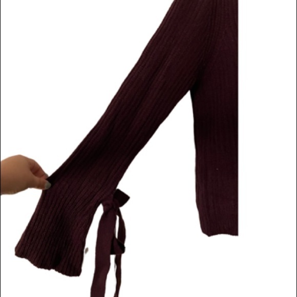 Nwt Urban Heritage Purple Sweater - Picture 2 of 4